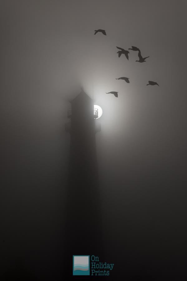 Nebel am Leuchtturm
